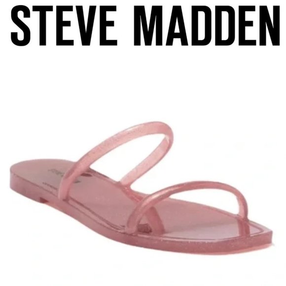 Steve Madden Shoes - 🆕️ STEVE MADDEN Pike Sandal In Pink Glitter 7, 8, 9 and 11